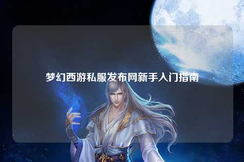 夢幻西游私服發布網新手入門指南