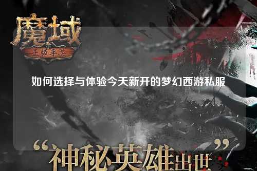 如何選擇與體驗(yàn)今天新開的夢(mèng)幻西游私服
