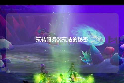玩轉服務器玩法的秘密